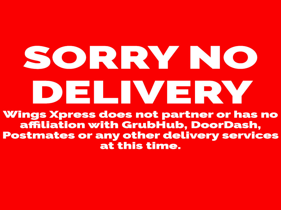 Wings Xpress No Delivery Knoxville