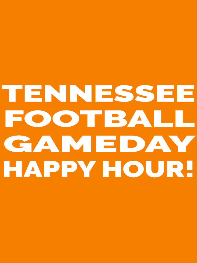 Wings Xpress Tennessee Gameday Happy Hour!