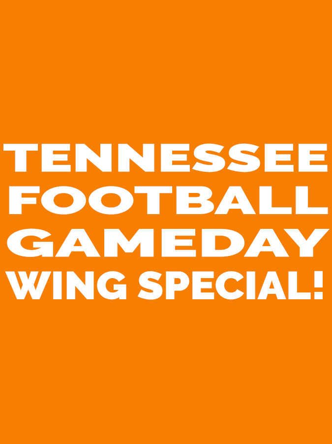Wings Xpress Tennessee Football GameDay Special